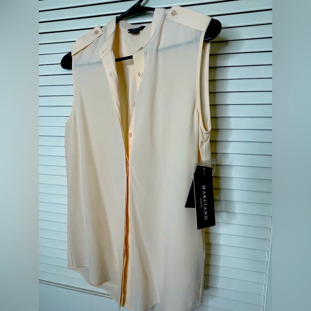 Marciano brand new sleeveless blouse